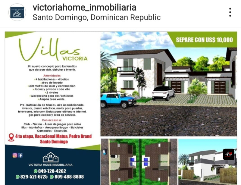 Villas veraniegas en ventas