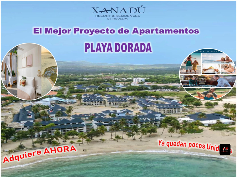 ADQUIERA SU APTO en el Mejor Proyecto de Playa Dorada