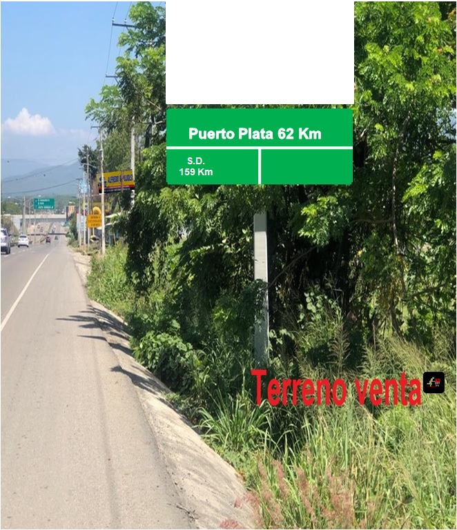 SE VENDEN 24 250 mts 2 de Terreno en La Autopista Santiago