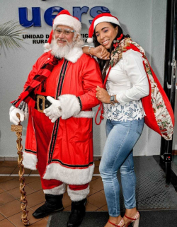 Llegaron Santa y Los Reyes Magos!