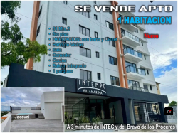 Vendo APTO a ESTRENAR 1 HABITACION, a PASOS AV. LOS PROCERES