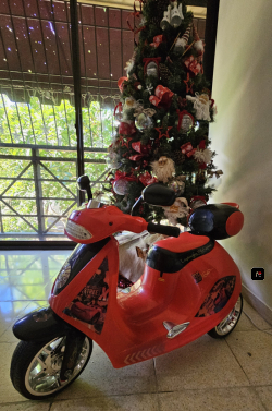 VESPA ELECTRICA montable PARA NIÑOS 